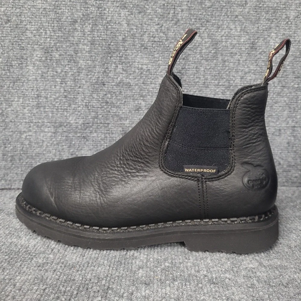 Georgia Giant Revamp Waterproof Work Chelsea Work Boot GB00376 Men's 9.5 W